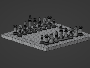 Chess Model 3D