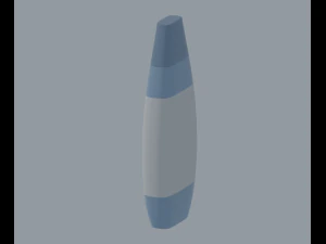 Shampoo Bottle 3D Model