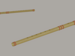 Flute Model 3D