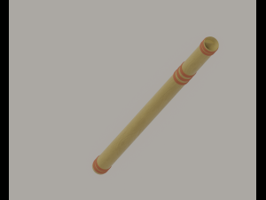 Flute Modèle 3D