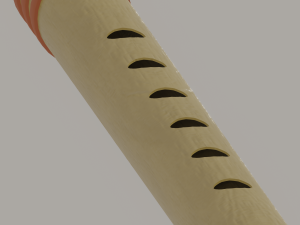 Flute Modèle 3D