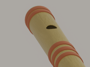 Flute Modèle 3D