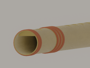 Flute Modèle 3D