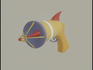 Laser Pistol 3D Model