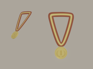 Gold Medal Award 3D-Modell
