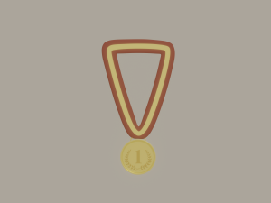 Gold Medal Award Modello 3D