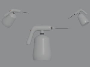 Electric Spray 3D मॉडल