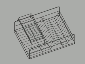 Dish Drying Rack 3D Model
