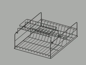 Dish Drying Rack 3D Model