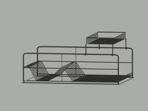 Dish Drying Rack 3D Model