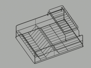 Dish Drying Rack 3D 模型