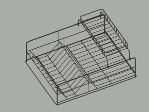 Dish Drying Rack 3D Model