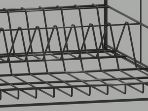 Dish Drying Rack 3D 模型