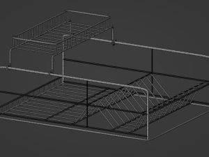 Dish Drying Rack 3D Model