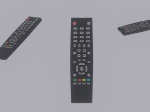 TV Remote Control Model 3D