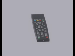 TV Remote Control 3D Model