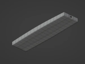 TV Remote Control 3D Model