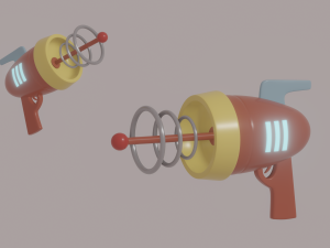 Laser Pistol 3D 模型