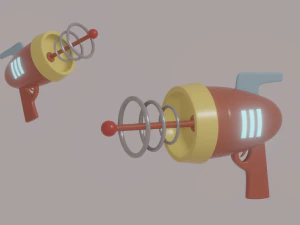 レーザーピストル 3Dモデル
