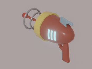 Laser Pistol 3D Model
