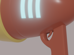Laser Pistol 3D Model