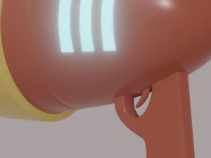 Laser Pistol 3D Model