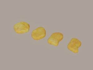 Chicken Nuggets Modelo 3D