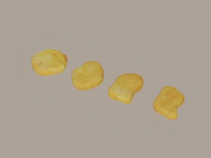 Chicken Nuggets 3D Model
