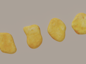Chicken Nuggets Modelo 3D