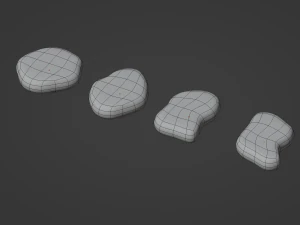 Chicken Nuggets 3D Model