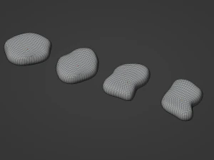 Chicken Nuggets 3D Model