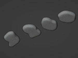 Chicken Nuggets 3D Model
