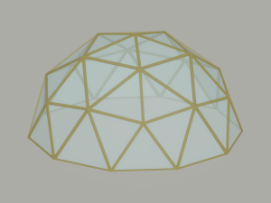 Greenhouse Dome Modelo 3D