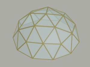 Greenhouse Dome Modelo 3D