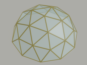 Greenhouse Dome Modelo 3D