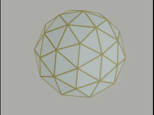 Kopuła Szklarni Model 3D