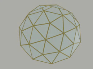 Kopuła Szklarni Model 3D