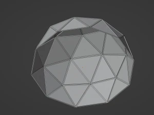 Kopuła Szklarni Model 3D