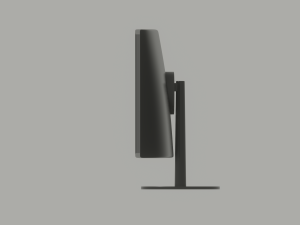 Curved Monitor 3D Model