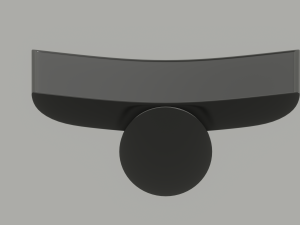 Curved Monitor 3D Model