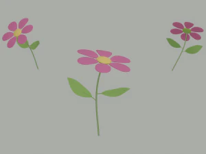 Flor Modelo 3D