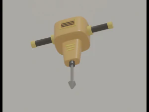 отбойный молоток 3D Модель
