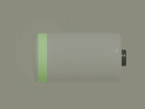 Battery Charge Indicator 3D Model
