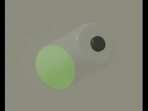 Battery Charge Indicator 3D Model