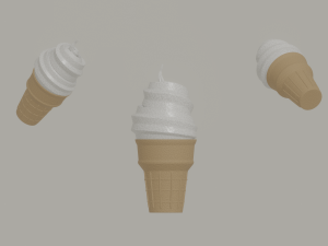 Cone Ice Cream 3D Модель