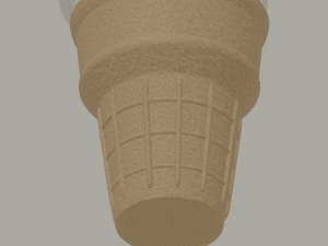 Cone Ice Cream 3D 모델