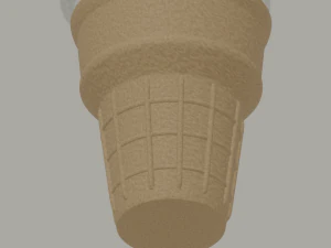 Cone Ice Cream 3D Model