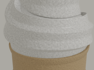 Cone Ice Cream 3D 모델