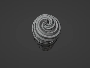 Cone Ice Cream 3D Model