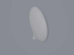 Speech Bubble 3D Model